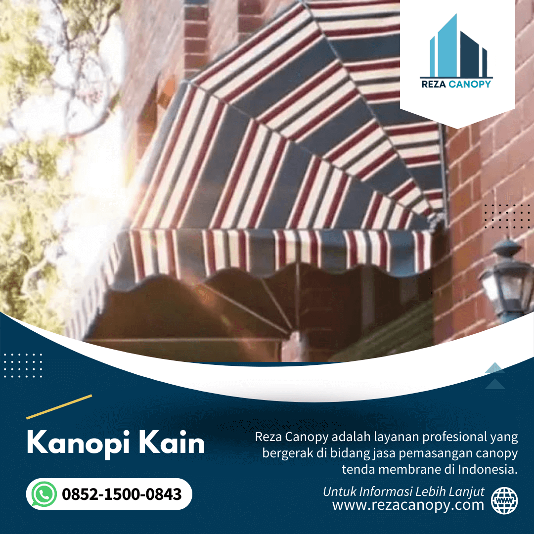 Harga Kanopi Kain Per Meter Persegi